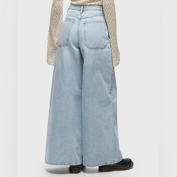 Agolde Denim - NEW AGOLDE NOLAN JEANS IN ENCOUNTER STOVE PIPE WIDE LEG